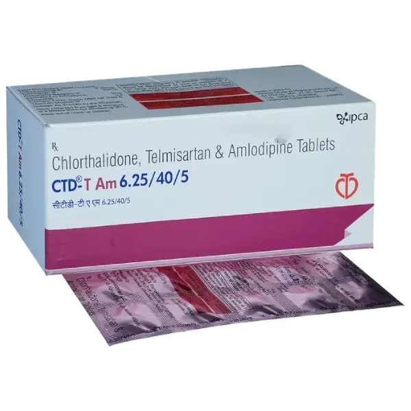 CTD-T AM 6.25/40/5 Tablet